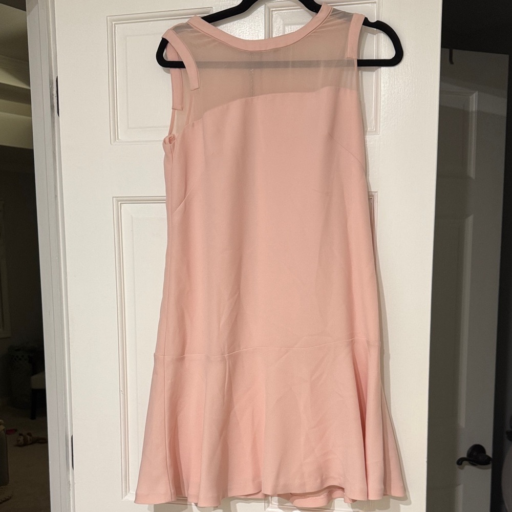 Vince Camuto Drop Waist Blush Pink Dress